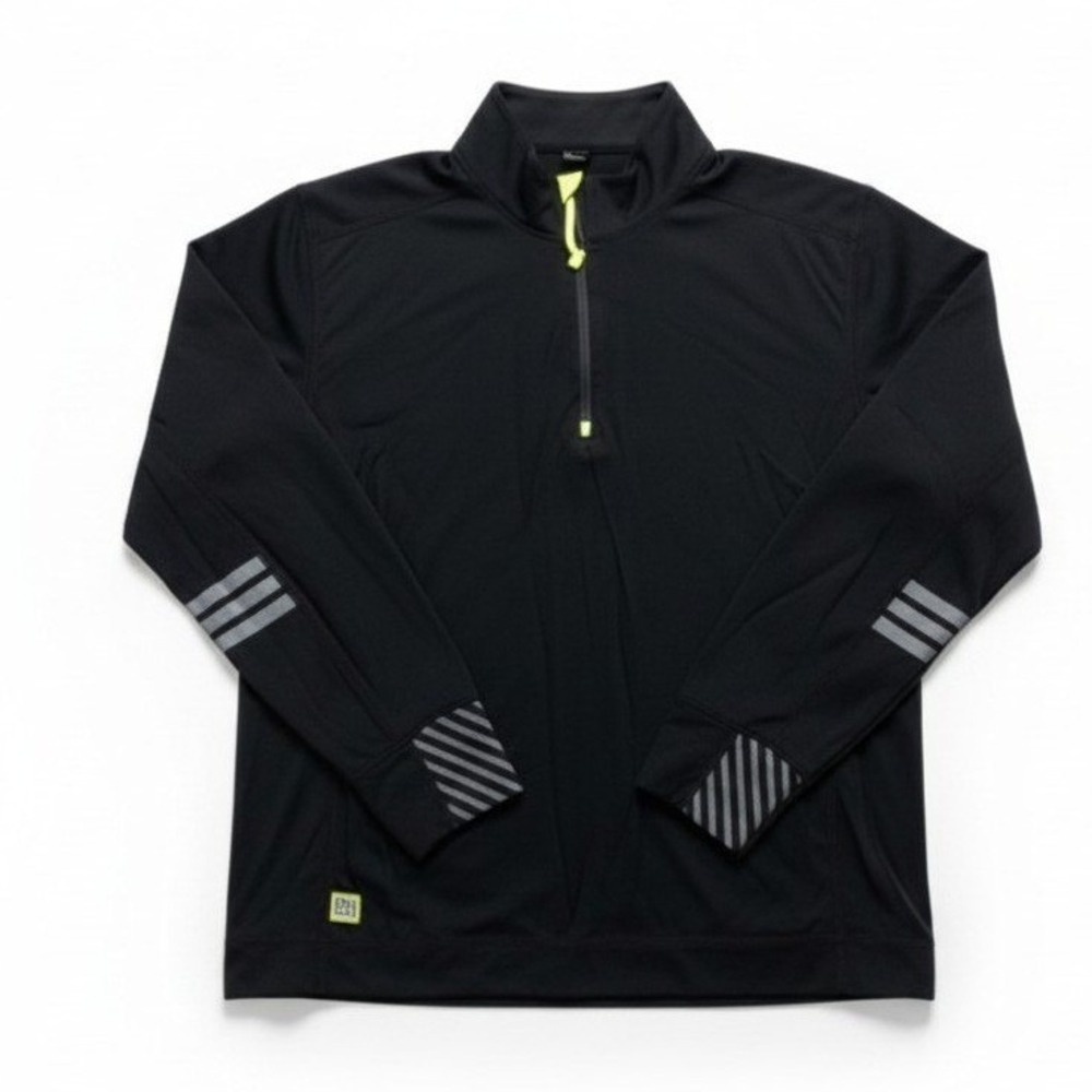 Helly Hansen Workwear 1/4 Zip Top 4XL Black Reflective Performance Gorpcore